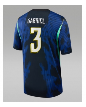Billige Fotballdrakt Brasil Gabriel Magalhaes #3 Replika Bortedrakt VM 2026 Kortermet Billige Fotballdrakt Brasil Gabriel Magalhaes #3 Replika Bortedrakt VM 2026 Kortermet